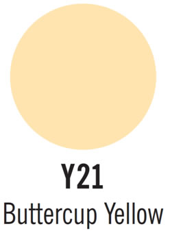 copic marker color buttercup yellow y21